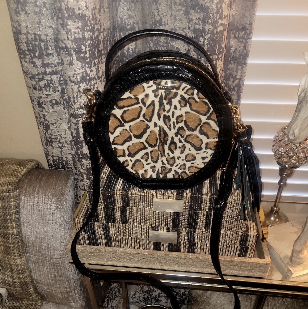 Brahmin leather handbag